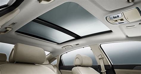 Panoramic Sunroof Airbag Panoramic System Hyundai