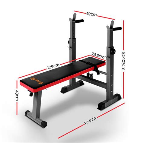 Everfit Multi Station Weight Bench Press Weights Equipment Fitness Hom