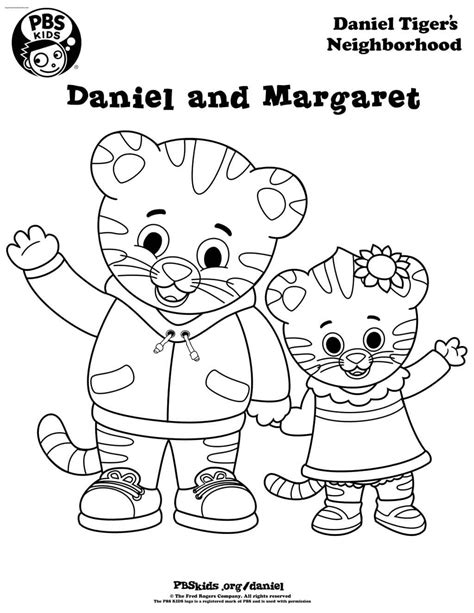 Daniel tiger's neighborhood coloring page set is filled with stickers and coloring activities. Daniel_Tiger_Coloring_Page_6 - Coloring Pages For Kids