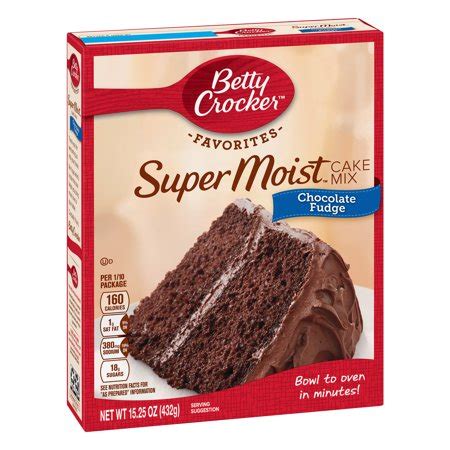 This soft and tasty cake recipe calls for betty crocker™ vanilla cake mix and other simple ingredients like cocoa powder. Betty Crocker Super Moist Delights Spice Cake Mix Instructions