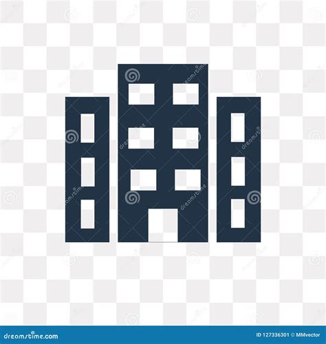 Company Vector Icon Isolated On Transparent Background Company Stock