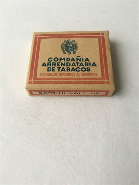 Paquete De 20 Cigarrillos De La Compañia Arrendataria De Tabacos Sin