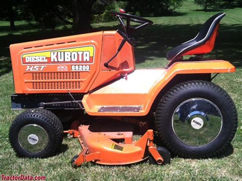 Kubota G6200 Tractor Photos Information