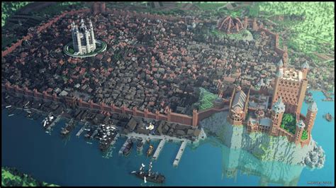 8 Of The Biggest Minecraft Builds Ever Bc Gb Gaming And Esports News
