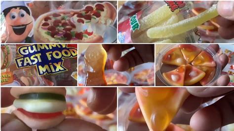 Gummy Fast Food Mixsnacks Video For Fun And Enjoymentgummy Chocolate Videogummy Chocolate