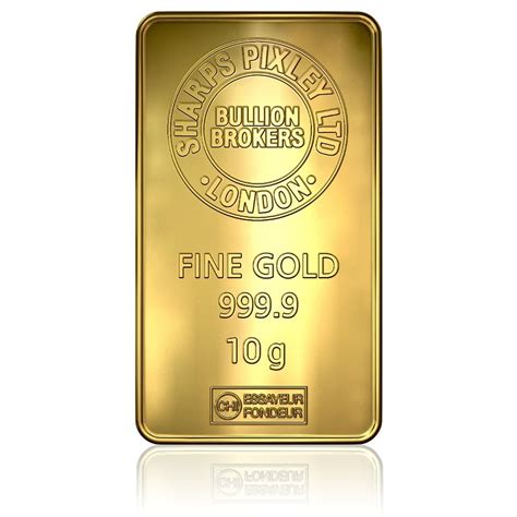 10g Gold Bar Sharps Pixley