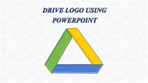 Tutorial To Create Drive Logo Using Powerpoint Youtube