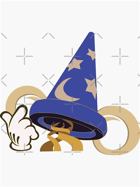 Sorcerers Hat Sticker For Sale By Themouselets Redbubble