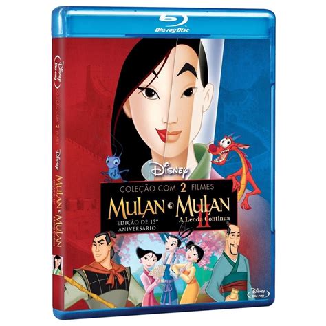 Mulan Edição De 15º Aniversário Mulan 2 A Lenda Continua Blu
