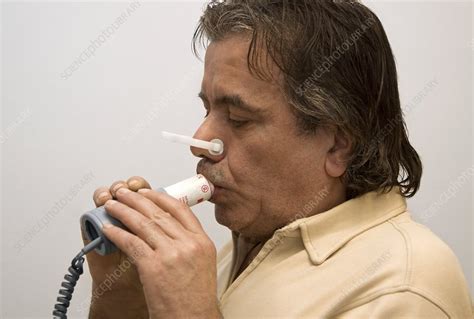 Copd Patient Stock Image C0076371 Science Photo Library