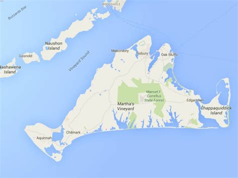 Maps Of Cape Cod Martha S Vineyard And Nantucket