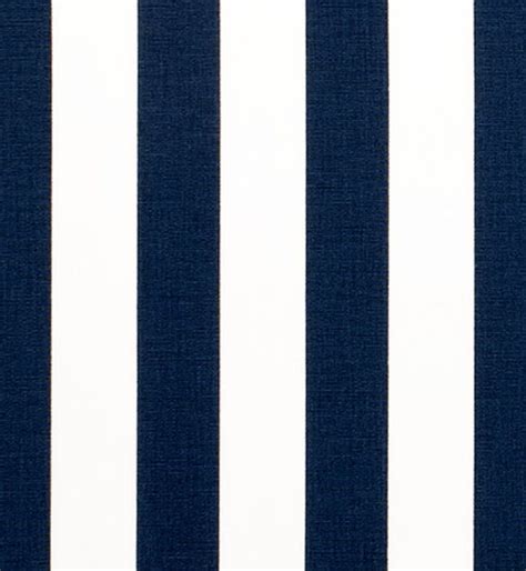 navy blue and white stripe fabric by the yard designer nautical etsy