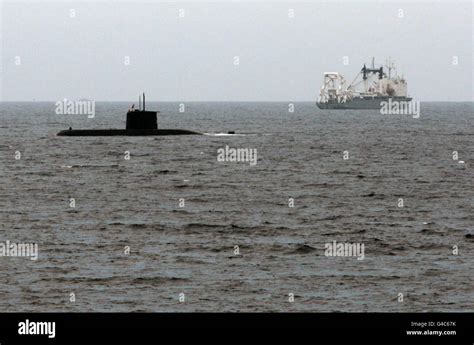 a submarine in the mediterranean sea near the spanish port of cartagena as part of exercise