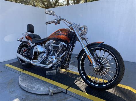Pre Owned 2014 Harley Davidson Softail Breakout Cvo Fxsbse In West Palm