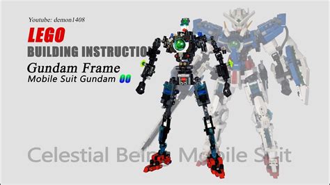 Building Instruction Lego Gundam Frame Mobile Suit Gundam 00