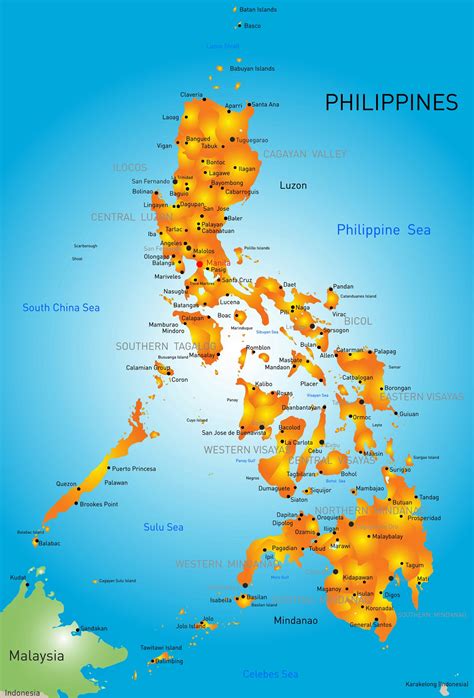 Printable Philippine Map Printable World Holiday