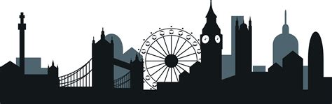 Skyline Silhouette London Png Download 35081107 Free Transparent