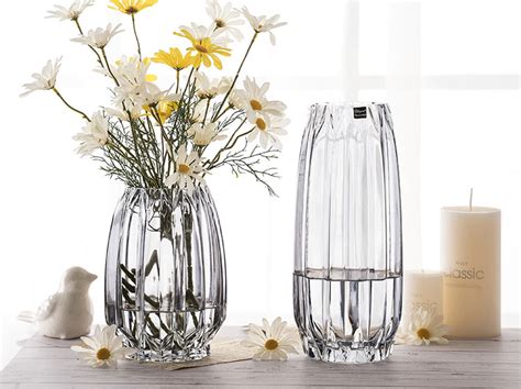 北歐簡約幾何玻璃花瓶透明花器 鮮花插花瓶家居裝飾 客廳工藝擺設hldd yahoo奇摩拍賣