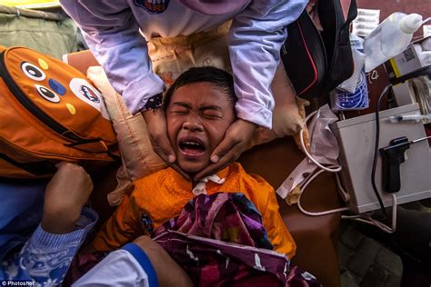 Young Muslim Boys Undergo A Mass Circumcision In Sumatra In Pictures