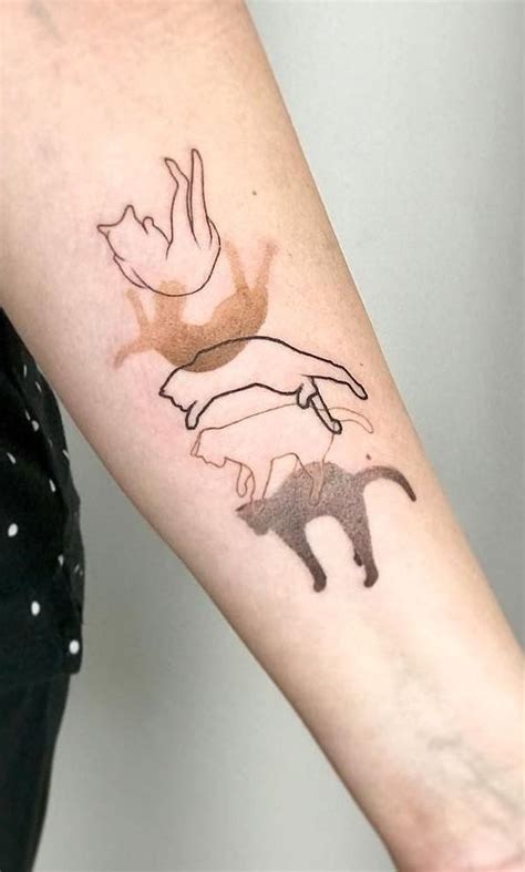 30 Charming Cat Tattoos Ideas For Cat Lovers To Try с изображениями