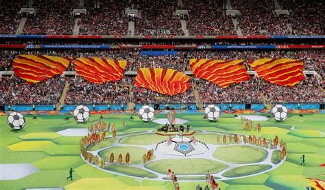 The Opening Ceremony Of The 2018 World Cup Al Jazeera