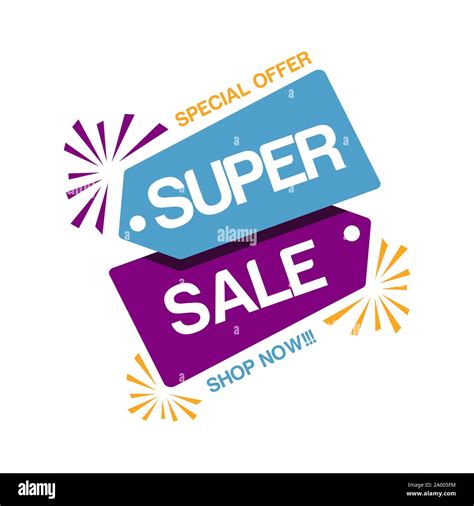 Speciall Offer Super Sale Banner Poster Big Sale Special Offer