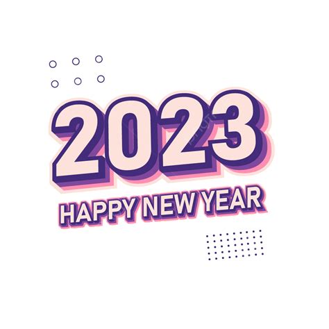 Texto De Ano Novo De 2023 Png 2023 Texto De 2023 Efeito De Texto