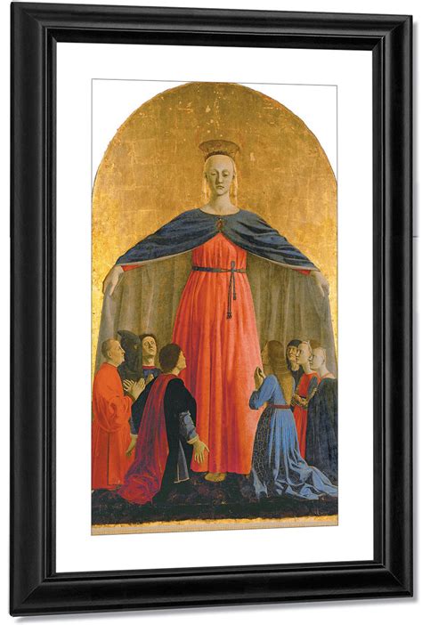 Polyptych Of The Misericordia Detail Print Canvas Art Framed Print