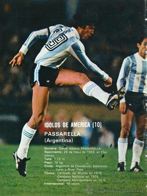 Daniel Passarella Of Argentina In 1978 Daniel Passarella Soccer Players Football Memorabilia