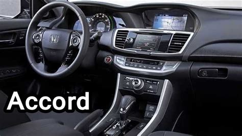 Note that the accord coupe has been. 2016 HONDA Accord - INTERIOR - YouTube