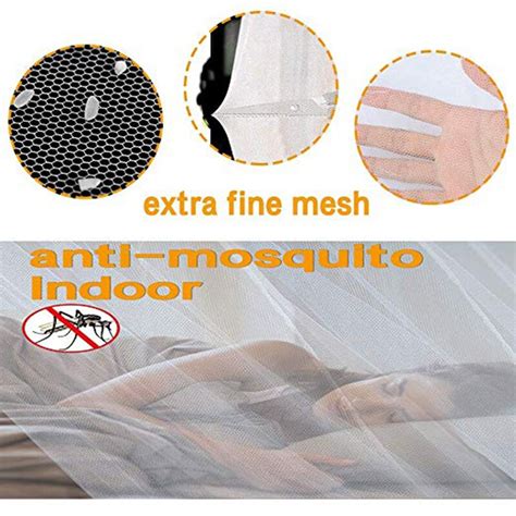 Surper Large Mosquito Mesh Net Quick Easy Installation Hanging Canopy