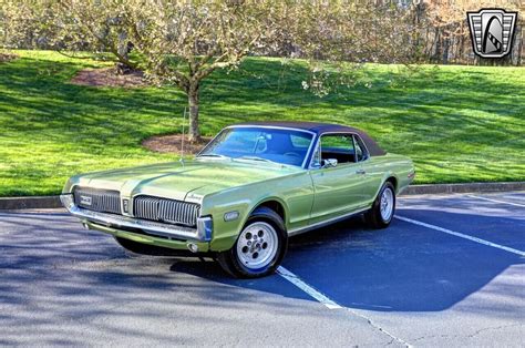 Green 1968 Mercury Cougar Coupe 302 Cid V8 3 Speed Automatic Available