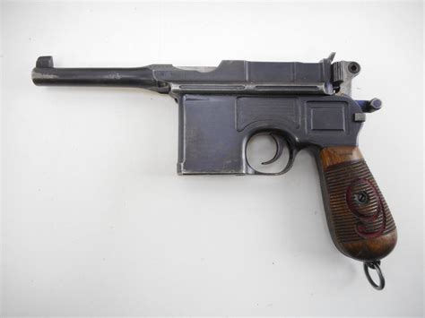 Mauser Model C96 Red 9 Bolo Caliber 9mm Luger