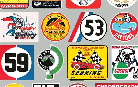 Classic Go Fast Stickers Make For Cool Toolboxes • Petrolicious