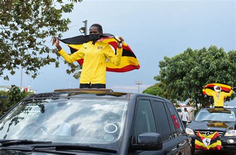 Ugandas Tokyo Olympic Medal Winners Receive Heroic Welcome Home