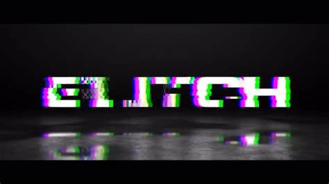 Glitch Logo After Effects Templates Motion Array