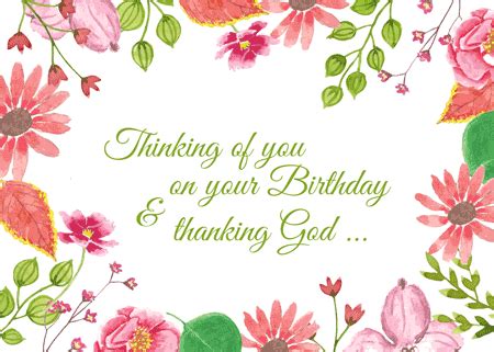 Set of christian birthday cards features four celebratory designs, each including a unique birthday blessing inside. Religious Birthday Wishes To Celebrate. Free Birthday ...
