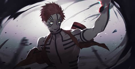 Hintergrundbild Für Handys Animes Demon Slayer Akaza Dämonentöter