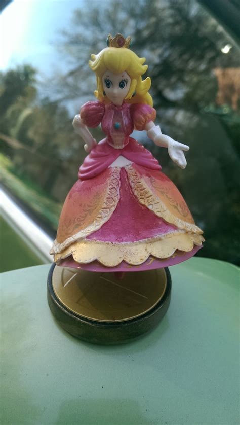 Princess Peach Peachy Custom Amiibo By Jilatosgrotto On Etsy