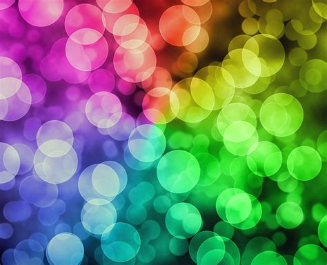Download Rainbow Circle Abstract Colors 4k Ultra Hd Wallpaper