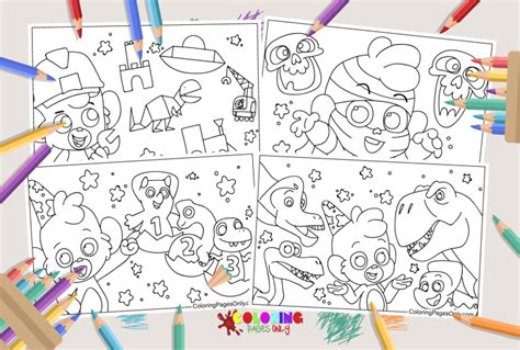 Club Baboo Coloring Pages Free Printable Coloring Pages