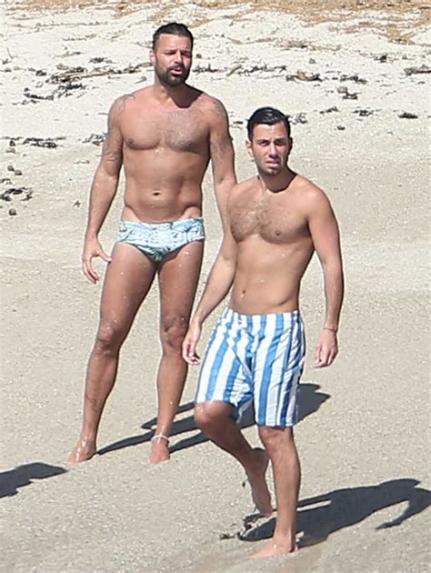 Photo Exclusif Ricky Martin Et Son Compagnon Jwan Yosef Se Relaxent