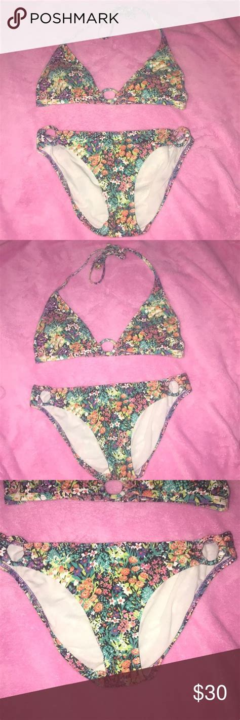 Sexy Beautiful Bikini 2 Piece Set Top Is Small Size Bottoms Are