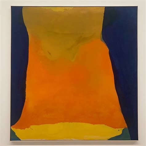 The Flag Art Foundation On Instagram Helen Frankenthalers Orange