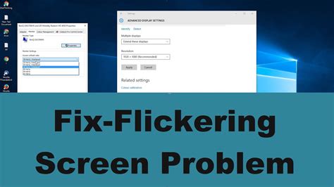 Screen Flickering Windows 1078 Solved Fix It In 2 Minutes Youtube