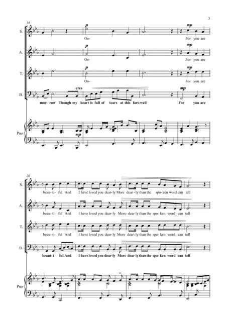 The Last Farewell By Roger Whittaker Digital Sheet Music For Score