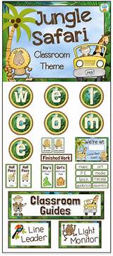 Jungle Theme Classroom Supplies Pictures