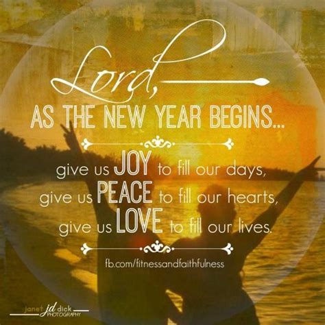 Lord As The New Year Beginsgive Us Joy To Fill Our Days Give Us