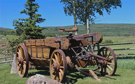 Old West Wagon Photograph By Jill Myers