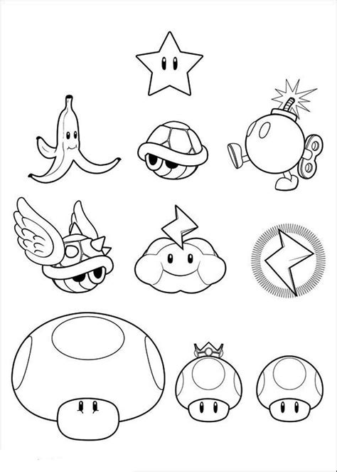 Printable Super Mario Characters